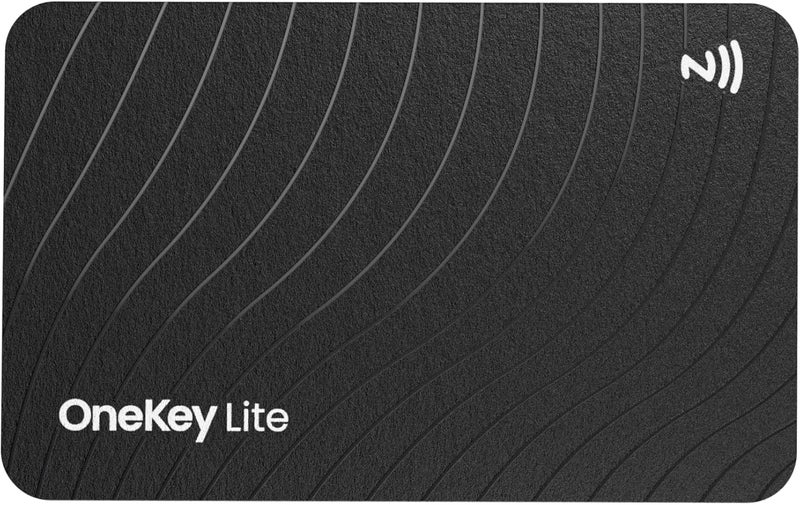 onekey Lite - Crypto Seed Storage - Mnemonic Phrase Password Backup and Recovery Phrase Backup Card -Stored Phrase in the EAL 6+ Chip & NFC Near Field Communication- Work with APP - Image 1